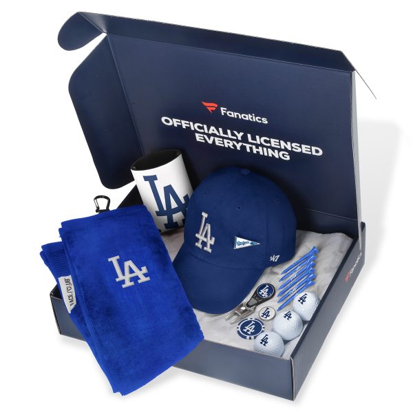 LA Dodgers Jerseys Store – los angeles dodgers fanatics pack golf-themed gift box – $105 value Baseball Jerseys and Hats