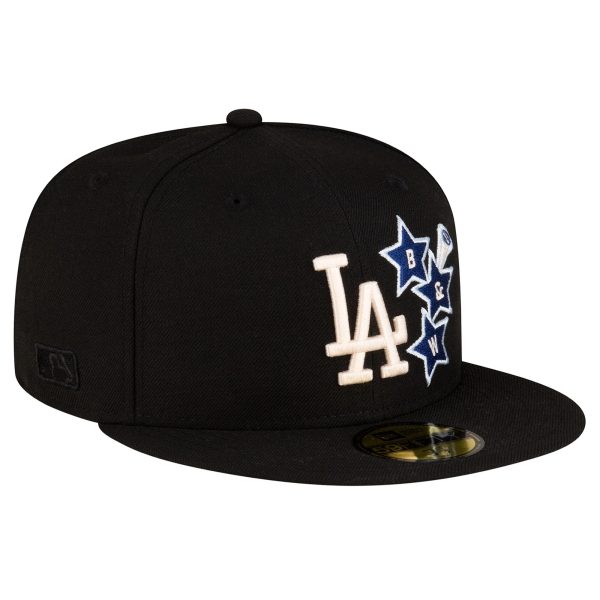 LA Dodgers Jerseys Store – mens bricks  wood x los angeles dodgers new era black 59fifty fitted hat Baseball Jerseys and Hats