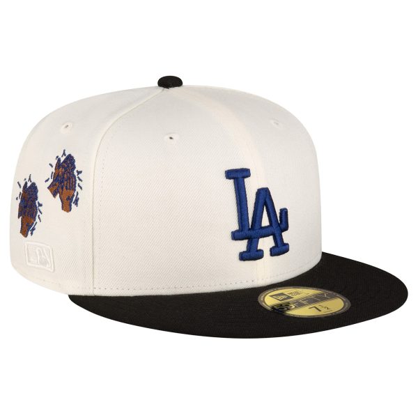 LA Dodgers Jerseys Store – mens bricks  wood x los angeles dodgers new era cream 59fifty fitted hat Baseball Jerseys and Hats