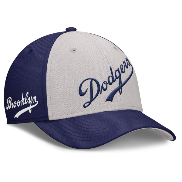 LA Dodgers Jerseys Store – mens brooklyn dodgers nike navygray rise swoosh performance flex hat Baseball Jerseys and Hats