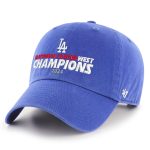 LA Dodgers Jerseys Store – mens los angeles dodgers 47 royal 2024 nl west division champions clean up adjustable hat Baseball Jerseys and Hats