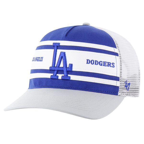LA Dodgers Jerseys Store – mens los angeles dodgers 47 royal gridiron super stripe relaxed trucker hitch adjustable hat Baseball Jerseys and Hats