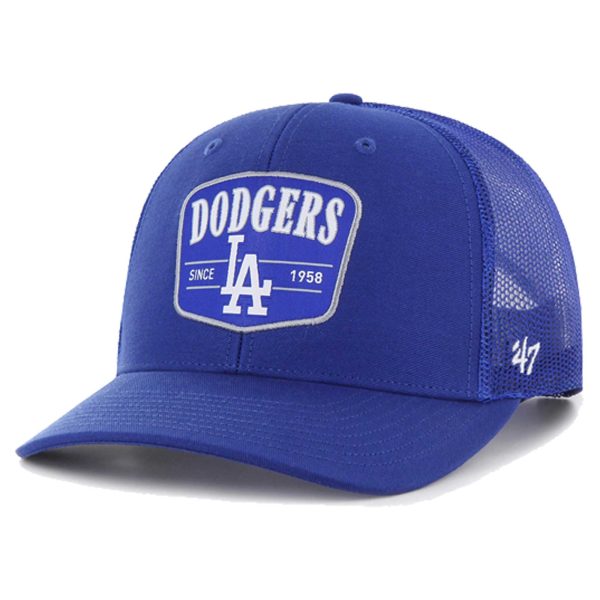 LA Dodgers Jerseys Store – mens los angeles dodgers 47 royal squad trucker adjustable hat Baseball Jerseys and Hats