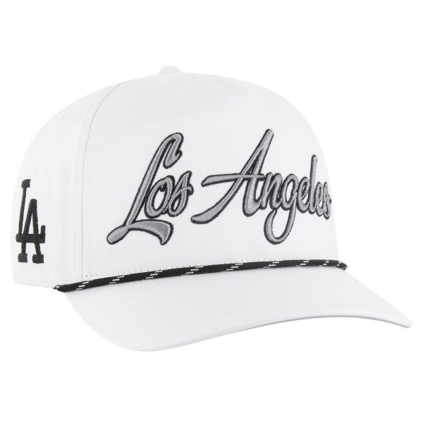 LA Dodgers Jerseys Store – mens los angeles dodgers 47 white overhand speckle hitch rope adjustable hat Baseball Jerseys and Hats