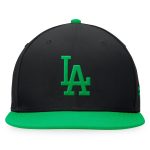 LA Dodgers Jerseys Store – mens los angeles dodgers fanatics blackkelly green lucky snapback hat Baseball Jerseys and Hats