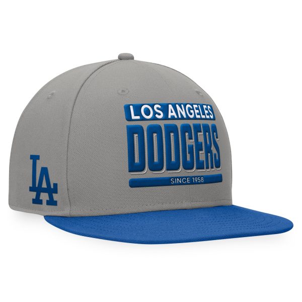 LA Dodgers Jerseys Store – mens los angeles dodgers fanatics grayroyal line drive two-tone snapback hat Baseball Jerseys and Hats