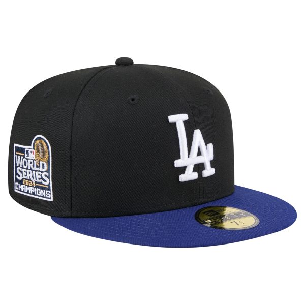 LA Dodgers Jerseys Store – mens los angeles dodgers new era black 2024 world series champions 59fifty fitted hat Baseball Jerseys and Hats
