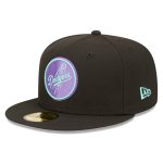 LA Dodgers Jerseys Store – mens los angeles dodgers new era black 40th anniversary black light 59fifty fitted hat Baseball Jerseys and Hats