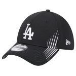 LA Dodgers Jerseys Store – mens los angeles dodgers new era black active dash mark 39thirty flex hat Baseball Jerseys and Hats