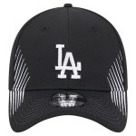 LA Dodgers Jerseys Store – mens los angeles dodgers new era black active dash mark 39thirty flex hat Baseball Jerseys and Hats