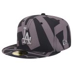 LA Dodgers Jerseys Store – mens los angeles dodgers new era black logo fracture 59fifty fitted hat Baseball Jerseys and Hats