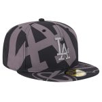 LA Dodgers Jerseys Store – mens los angeles dodgers new era black logo fracture 59fifty fitted hat Baseball Jerseys and Hats