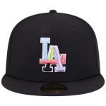 LA Dodgers Jerseys Store – mens los angeles dodgers new era black multi-color pack 59fifty fitted hat Baseball Jerseys and Hats