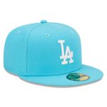 LA Dodgers Jerseys Store – mens los angeles dodgers new era blue vice highlighter logo 59fifty fitted hat Baseball Jerseys and Hats