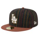LA Dodgers Jerseys Store – mens los angeles dodgers new era brown vintage herringbone 59fifty fitted hat Baseball Jerseys and Hats