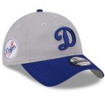 LA Dodgers Jerseys Store – mens los angeles dodgers new era gray 2025 batting practice 9twenty adjustable hat Baseball Jerseys and Hats