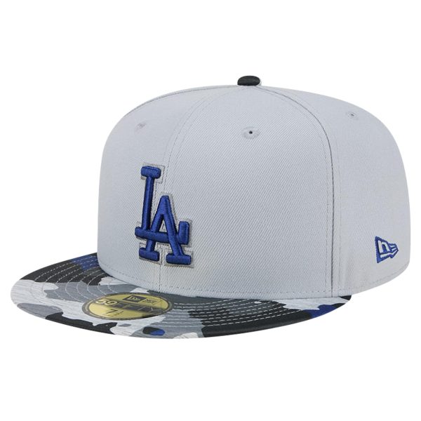 LA Dodgers Jerseys Store – mens los angeles dodgers new era gray active team camo 59fifty fitted hat Baseball Jerseys and Hats