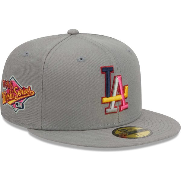 LA Dodgers Jerseys Store – mens los angeles dodgers new era gray color pack 59fifty fitted hat Baseball Jerseys and Hats