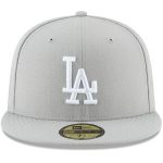 LA Dodgers Jerseys Store – mens los angeles dodgers new era gray fashion color basic 59fifty fitted hat Baseball Jerseys and Hats