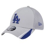 LA Dodgers Jerseys Store – mens los angeles dodgers new era gray linear 39thirty flex-fit hat Baseball Jerseys and Hats