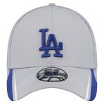 LA Dodgers Jerseys Store – mens los angeles dodgers new era gray linear 39thirty flex-fit hat Baseball Jerseys and Hats