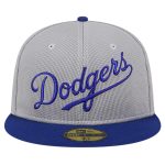 LA Dodgers Jerseys Store – mens los angeles dodgers new era gray pivot mesh 59fifty fitted hat Baseball Jerseys and Hats