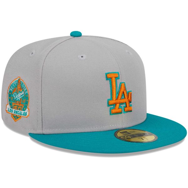 LA Dodgers Jerseys Store – mens los angeles dodgers new era grayteal 59fifty fitted hat Baseball Jerseys and Hats