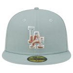LA Dodgers Jerseys Store – mens los angeles dodgers new era green spring forest 59fifty fitted hat Baseball Jerseys and Hats