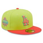 LA Dodgers Jerseys Store – mens los angeles dodgers new era greenred cyber highlighter 59fifty fitted hat Baseball Jerseys and Hats
