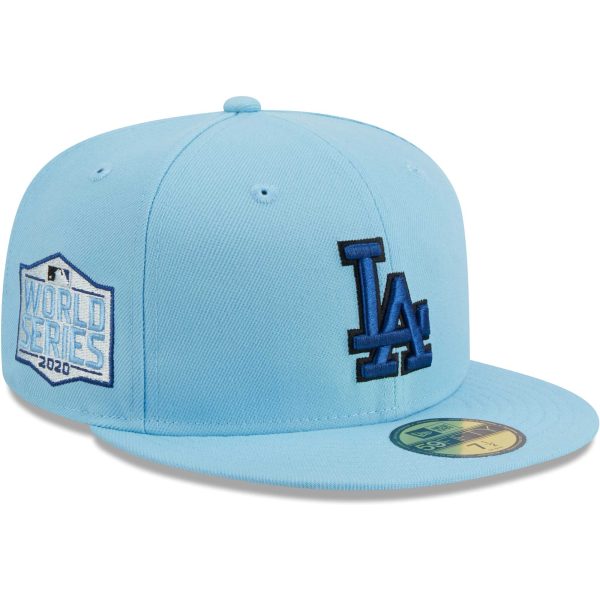 LA Dodgers Jerseys Store – mens los angeles dodgers new era light blue 59fifty fitted hat Baseball Jerseys and Hats