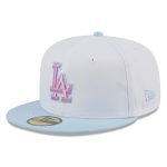 LA Dodgers Jerseys Store – mens los angeles dodgers new era light blue spring color basic two-tone 59fifty fitted hat Baseball Jerseys and Hats