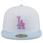 LA Dodgers Jerseys Store – mens los angeles dodgers new era light blue spring color basic two-tone 59fifty fitted hat Baseball Jerseys and Hats