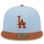 LA Dodgers Jerseys Store – mens los angeles dodgers new era light bluebrown spring color basic two-tone 59fifty fitted hat Baseball Jerseys and Hats