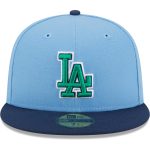 LA Dodgers Jerseys Store – mens los angeles dodgers new era light bluenavy green undervisor 59fifty fitted hat Baseball Jerseys and Hats