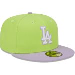 LA Dodgers Jerseys Store – mens los angeles dodgers new era neon greenlavender spring color two-tone 59fifty fitted hat Baseball Jerseys and Hats