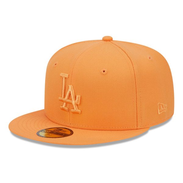 LA Dodgers Jerseys Store – mens los angeles dodgers new era orange spring color 59fifty fitted hat Baseball Jerseys and Hats