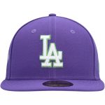 LA Dodgers Jerseys Store – mens los angeles dodgers new era purple lime side patch 59fifty fitted hat Baseball Jerseys and Hats