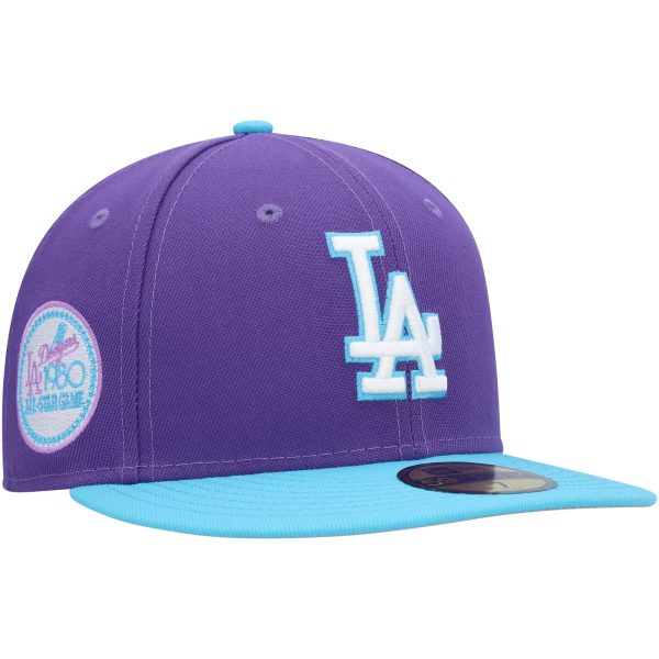 LA Dodgers Jerseys Store – mens los angeles dodgers new era purple vice 59fifty fitted hat Baseball Jerseys and Hats