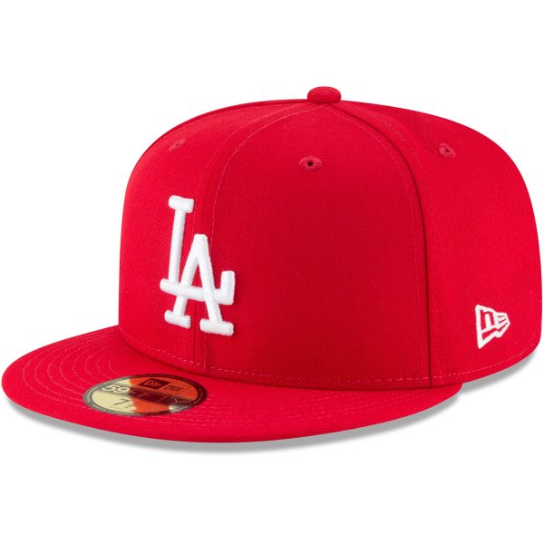 LA Dodgers Jerseys Store – mens los angeles dodgers new era red fashion color basic 59fifty fitted hat Baseball Jerseys and Hats