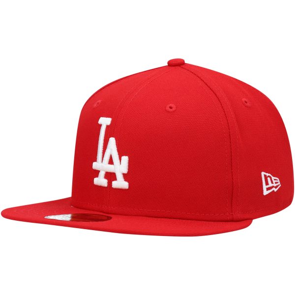 LA Dodgers Jerseys Store – mens los angeles dodgers new era red white logo 59fifty fitted hat Baseball Jerseys and Hats