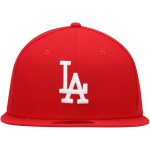 LA Dodgers Jerseys Store – mens los angeles dodgers new era red white logo 59fifty fitted hat Baseball Jerseys and Hats