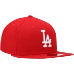 LA Dodgers Jerseys Store – mens los angeles dodgers new era red white logo 59fifty fitted hat Baseball Jerseys and Hats