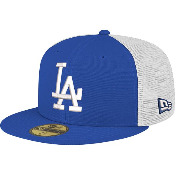 LA Dodgers Jerseys Store – mens los angeles dodgers new era royal team color 59fifty trucker fitted hat Baseball Jerseys and Hats