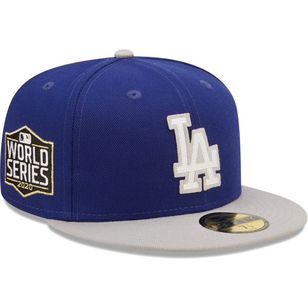 LA Dodgers Jerseys Store – mens los angeles dodgers new era royalgray 2020 world series champions letterman 59fifty fitted hat Baseball Jerseys and Hats