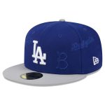 LA Dodgers Jerseys Store – mens los angeles dodgers new era royalgray multi logo 59fifty fitted hat Baseball Jerseys and Hats