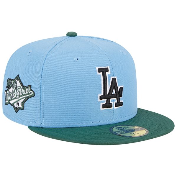 LA Dodgers Jerseys Store – mens los angeles dodgers new era sky bluecilantro 1988 world series 59fifty fitted hat Baseball Jerseys and Hats