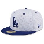 LA Dodgers Jerseys Store – mens los angeles dodgers new era white throwback mesh 59fifty fitted hat Baseball Jerseys and Hats