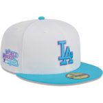 LA Dodgers Jerseys Store – mens los angeles dodgers new era white vice 59fifty fitted hat Baseball Jerseys and Hats