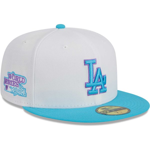 LA Dodgers Jerseys Store – mens los angeles dodgers new era white vice 59fifty fitted hat Baseball Jerseys and Hats
