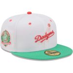 LA Dodgers Jerseys Store – mens los angeles dodgers new era whitegreen 50th anniversary in los angeles watermelon lolli 59fifty fitted hat Baseball Jerseys and Hats